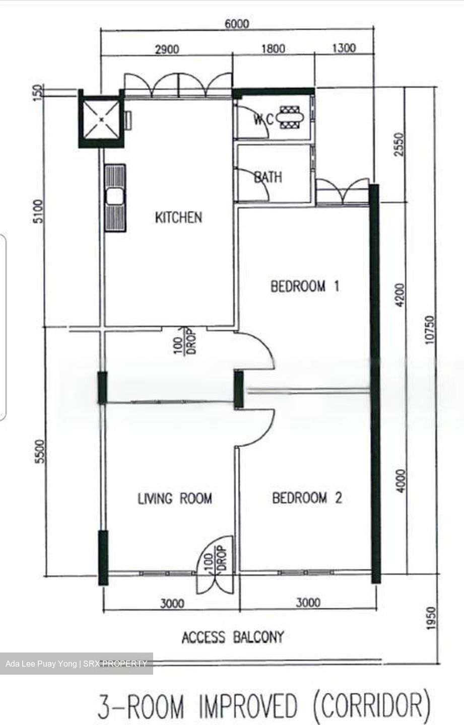 Blk 533 Bukit Batok Street 51 (Bukit Batok), HDB 3 Rooms #594064651